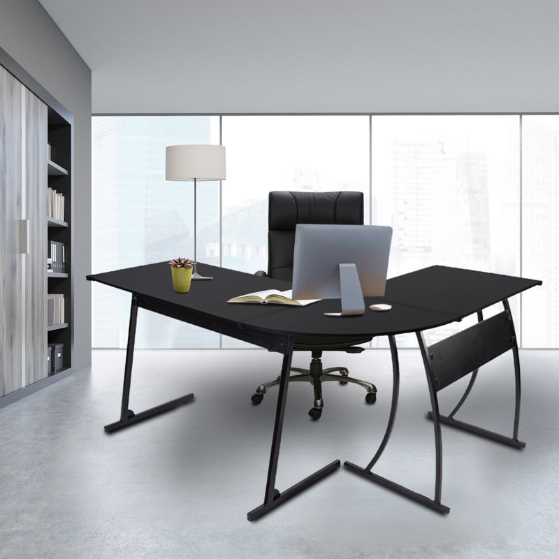 Inbox Zero Reversible LShaped Desk & Reviews Wayfair